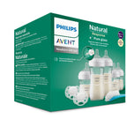 Philips Avent set incepator cu biberoane sticla Natural Response 0m+ 