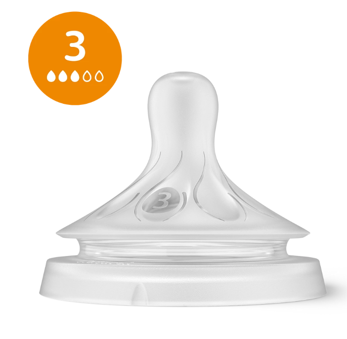 Philips Avent set mix de tetine Natural Response 3-4-5 picaturi 3 buc