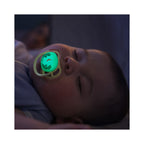 Philips Avent suzeta silicon Ultra Air Day and Night 0-6  luni 2 buc Neutral