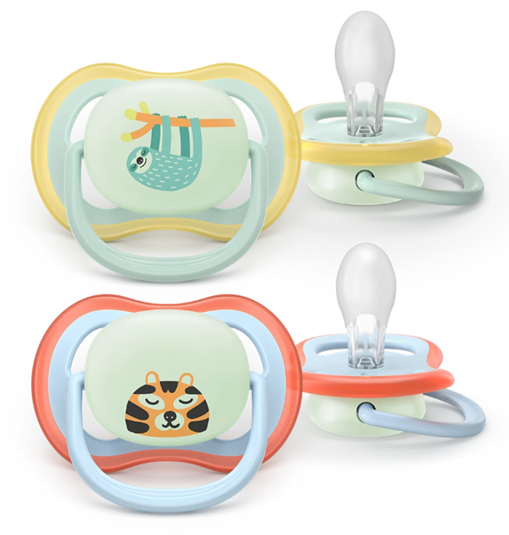 Philips Avent suzeta silicon Ultra Air NightTime Imagine principală a produsului