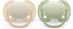 Philips Avent suzeta silicon Ultra Soft 0-6 luni 2 buc Boy neutral