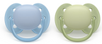 Philips Avent suzeta silicon Ultra Soft 0-6 luni 2 buc Boy