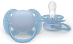 Philips Avent suzeta silicon Ultra Soft 0-6 luni 2 buc Boy