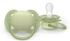 Philips Avent suzeta silicon Ultra Soft 0-6 luni 2 buc Boy