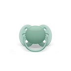 Philips Avent suzeta silicon Ultra Soft 0-6 luni 2 buc Menta-Portocaliu