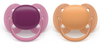 Philips Avent suzeta silicon Ultra Soft 18m+ 2 buc Girl