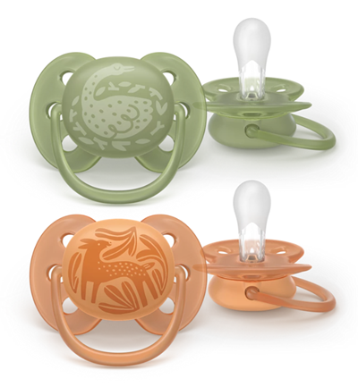 Philips Avent suzeta silicon Ultra Soft 18m+ 2 buc Girl Imagine principală a produsului