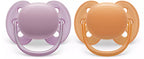 Philips Avent suzeta silicon Ultra Soft 6-18 luni 2 buc Girl neutru