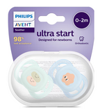 Philips Avent suzeta silicon Ultra Start 0-2 luni Boy cu model