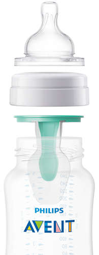 Philips Avent biberon AirFree 260 ml debit lent 1m+ 02