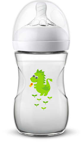 Philips Avent biberon Natural 260 ml cu tetina silicon 1m+ 01 Imagine principală a produsului