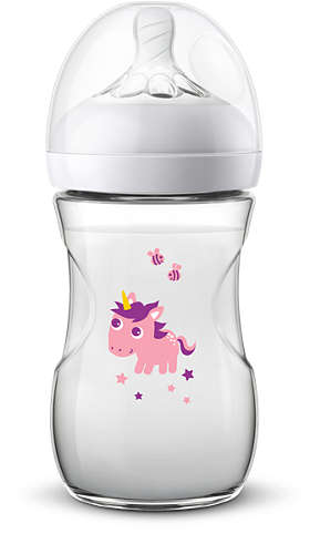 Philips Avent biberon Natural 260 ml  lent 1m+ Unicorn 01  Imagine principală a produsului