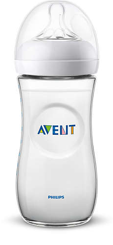 Philips Avent biberon Natural 330 ml cu tetina silicon  6m+ 01 Imagine principală a produsului