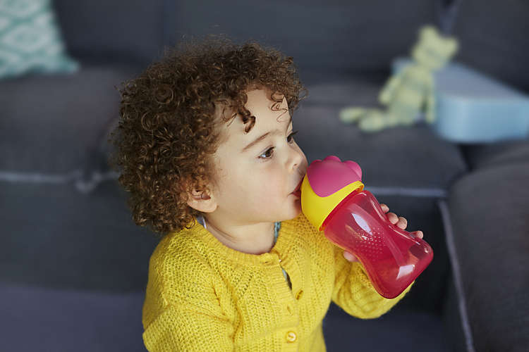 Philips Avent cana cu pai 12m+ 300 ml Roz Imagine secundară a produsului