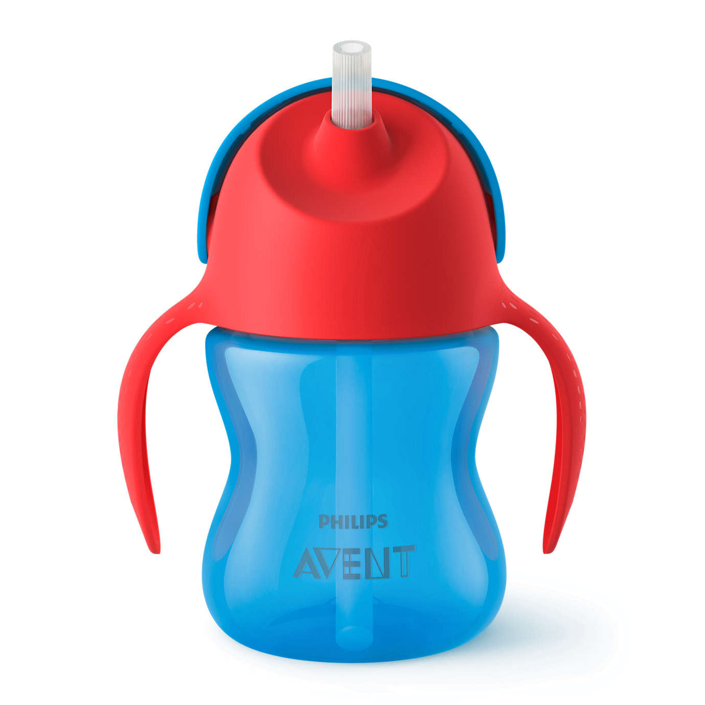 Philips Avent cana cu pai 9m+ 200 ml Albastru Imagine secundară a produsului