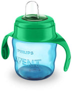 Philips Avent cana cu tetina de formare 6m+ 200 ml, Albastru SCF551-05 01