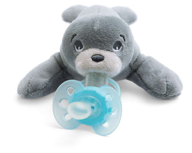 Philips Avent jucarie plus cu suzeta ultra soft 0m+