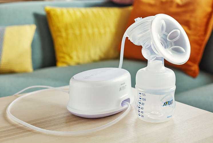 Philips Avent Pompa San Electrica Natural 0m+ SCF332-31 02