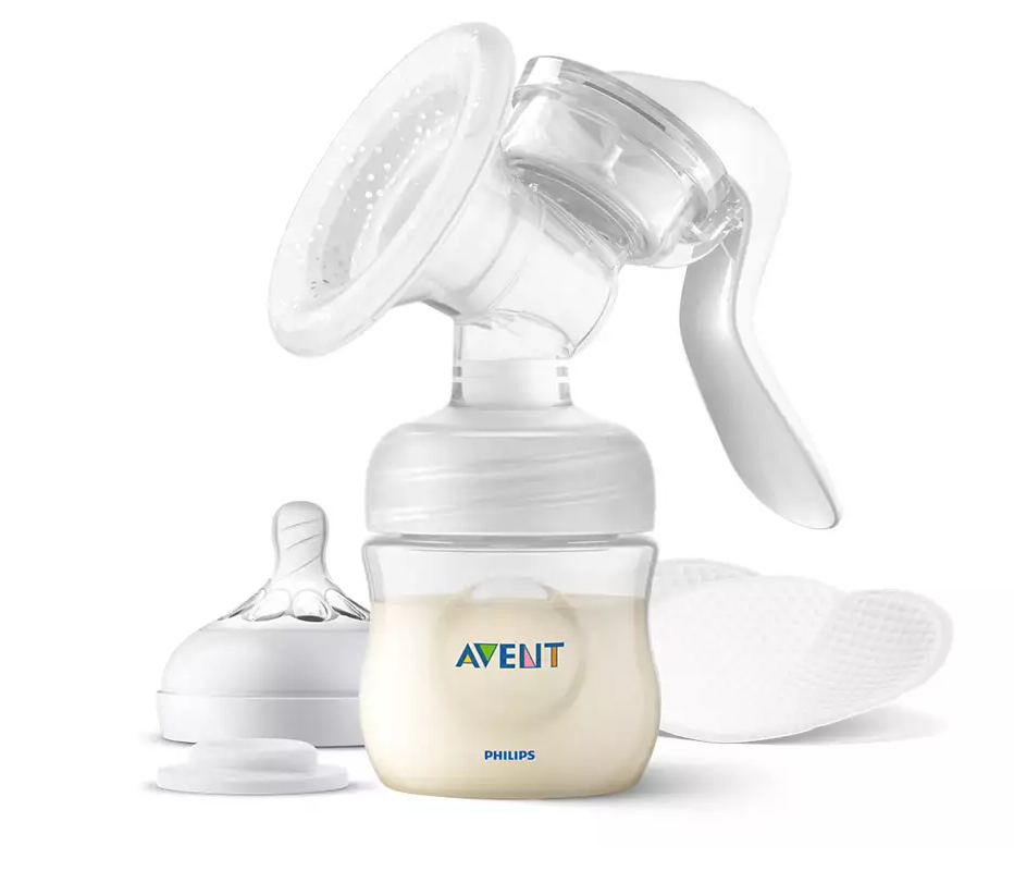 Philips Avent pompa san manuala cu biberon 120 ml 0m+ 01 Imagine principală a produsului