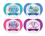 Philips Avent suzeta silicon Ultra Air 6-18 luni 2 buc  Happy 01