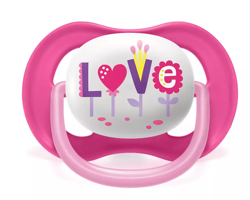 Philips Avent suzeta silicon Ultra Air 6-18 luni 2 buc  Happy 06