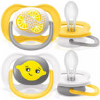 Philips Avent suzeta silicon Ultra Air 6-18  luni 2 buc Neutru