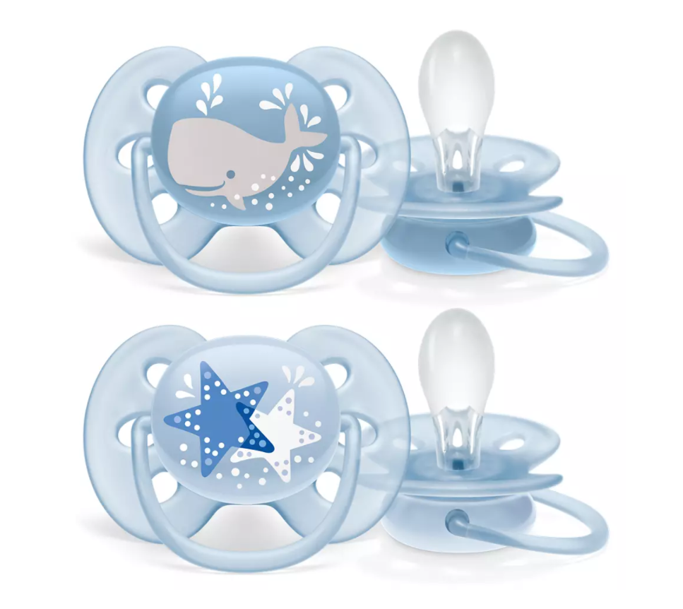 Philips Avent suzeta silicon Ultra Soft 6-18 luni 2 buc Boy  Imagine principală a produsului