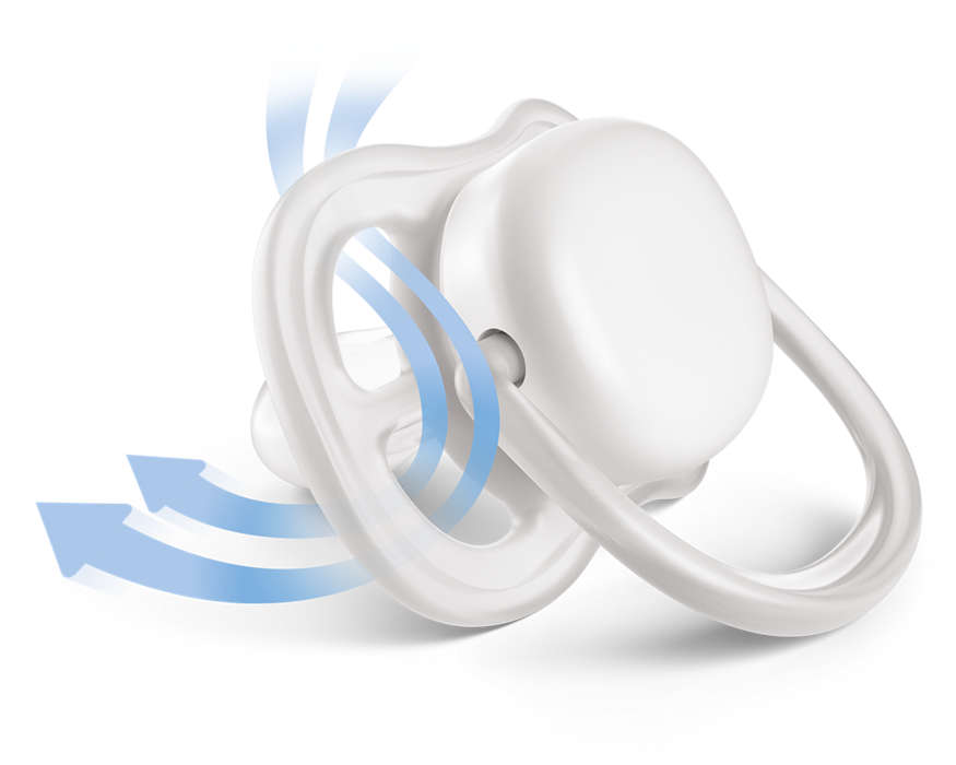Philips Avent suzeta silicon Ultra Air 0-6 luni 2 buc/set 04