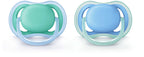 Philips Avent Ultra Air suzeta silicon 6-18 luni 2 buc/set, scf244-22 01