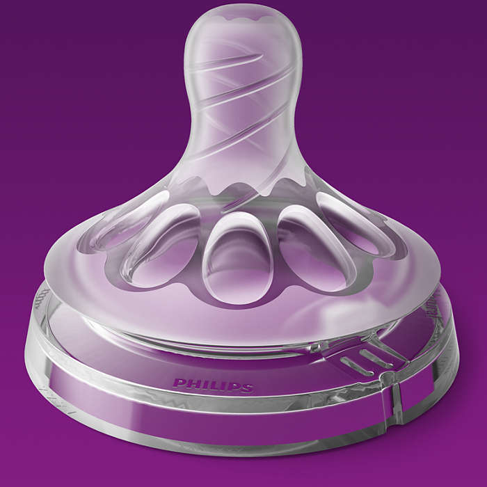 Philips Avent biberon Natural 260 ml cu tetina silicon 1m+  03