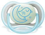 Philips Avent Ultra Air Night suzeta silicon 6-18 luni 2 buc