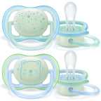 Philips Avent Ultra Air suzeta silicon 0-6 luni 2 buc, Baieti  01