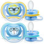 Philips Avent Ultra Air suzeta silicon 18m+ 2 buc, Baieti 01