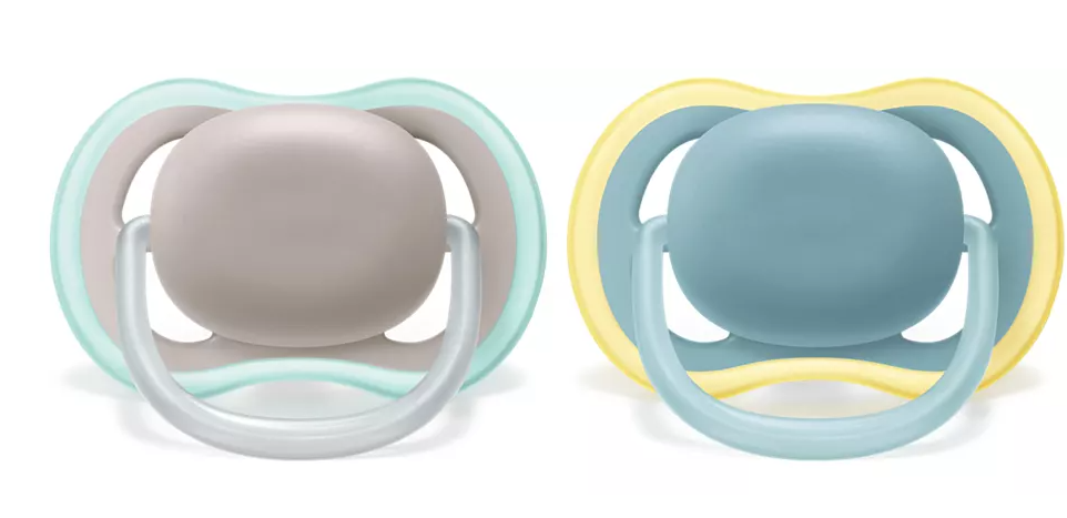 Philips Avent Ultra Air suzeta silicon 18m+ 2 buc