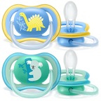 Philips Avent Ultra Air suzeta silicon 18m+ 2 buc, Baieti 01