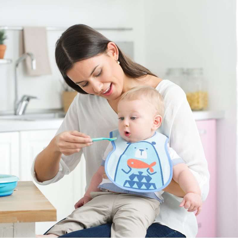 Chicco set bavete frotir 6m+ 3 buc Imagine secundară a produsului