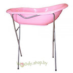 Tega Baby Suport vana pliabil din metal pentru vanite 86-102 cm alb