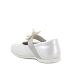 Primigi balerini fetite 20-24 Nappa bianco perlato cu floare