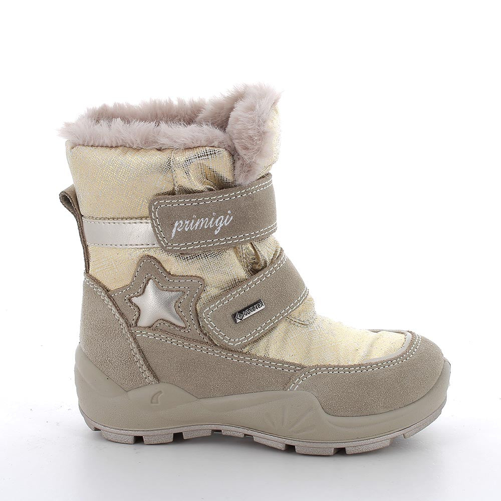 Primigi cizme fete captusite GORE-TEX 26-30 Avorio/Oro