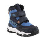 Primigi pantofi baieti captusiti GORE-TEX 31-35 Suede/Tecnic Navy-Royal