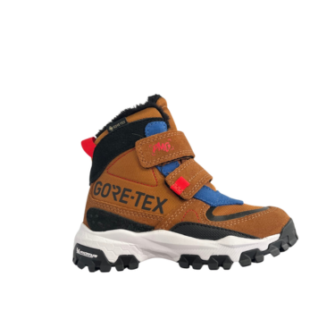 Primigi pantofi baieti captusiti GORE-TEX 28-30 Suede/Tecnic Cognac