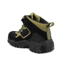 Primigi pantofi baieti captusiti GORE-TEX 31-35 Suede/Tecnic Nerro e Verde