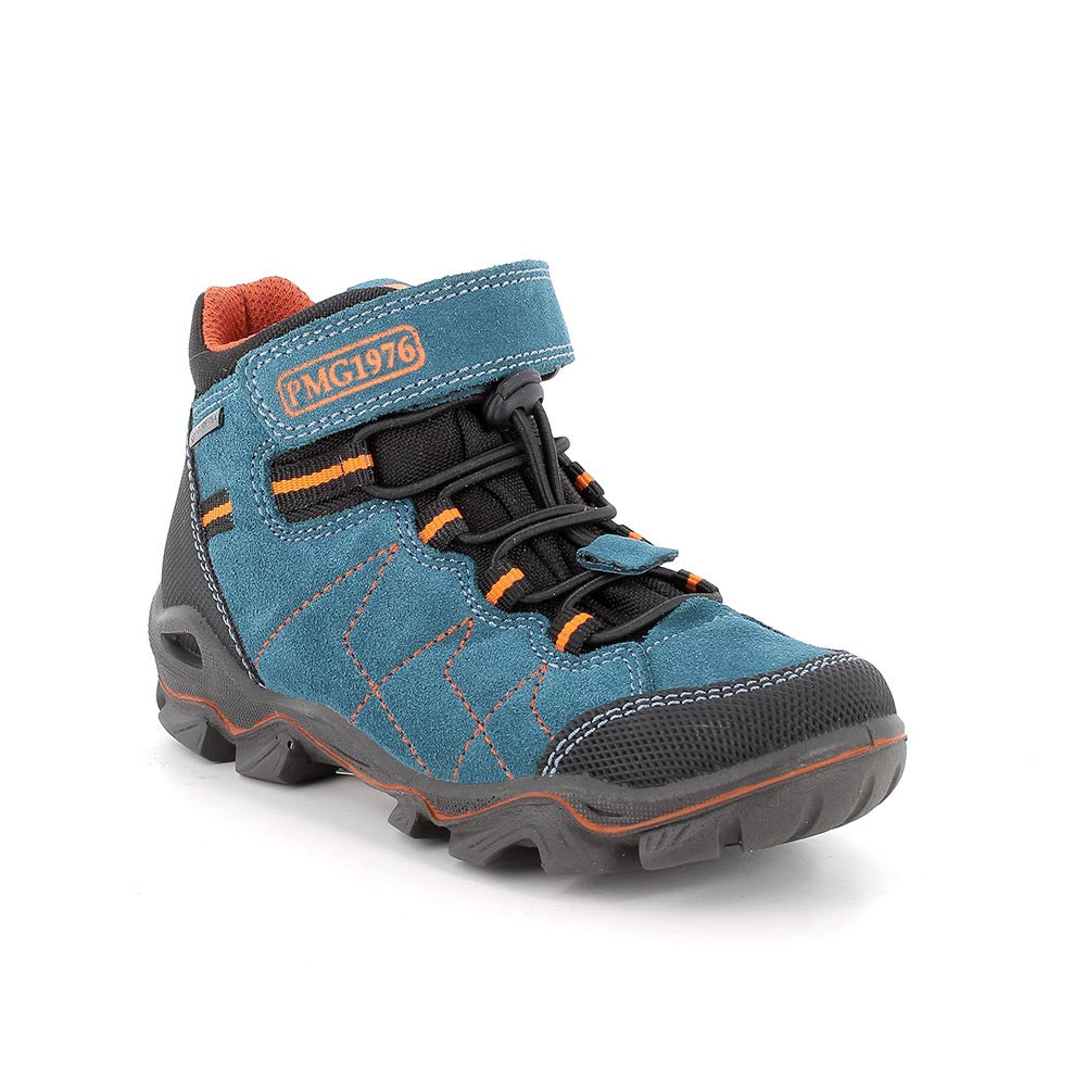 Primigi pantofi baieti cu siret rlastic GORE-TEX 31-35 Scamos Ottanio/Nero Imagine principală a produsului