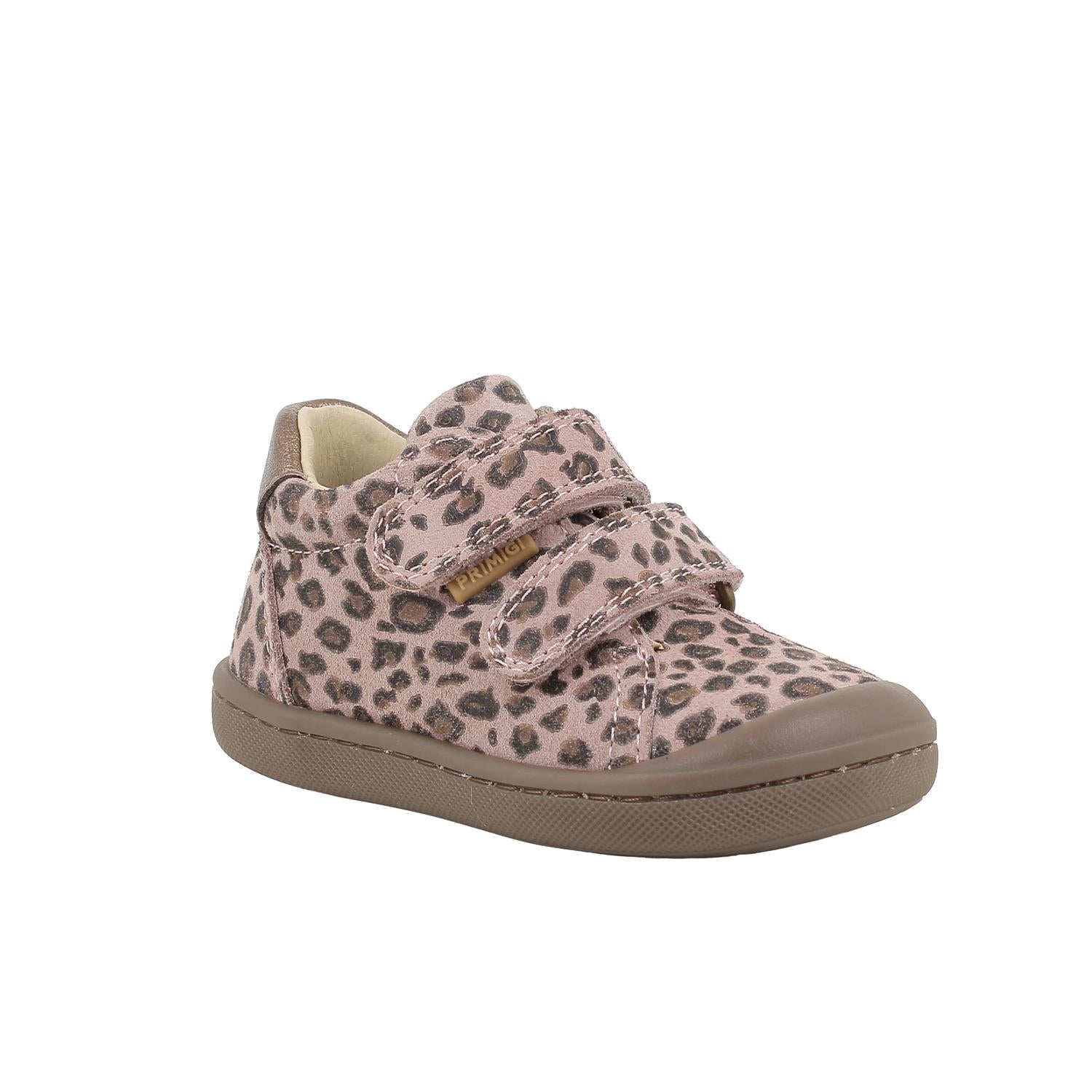 Primigi pantofi fete Slim Fit 18-26 Scamosciato Lince Cipria Leopard