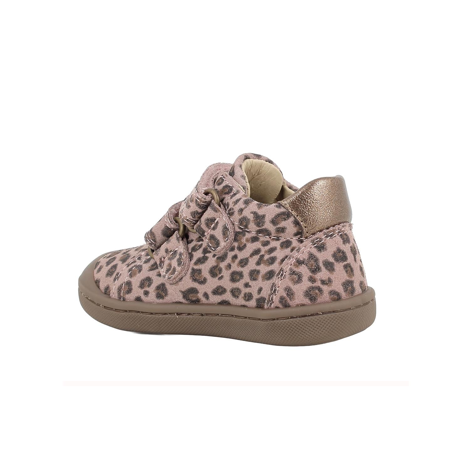Primigi pantofi fete Slim Fit 18-26 Scamosciato Lince Cipria Leopard