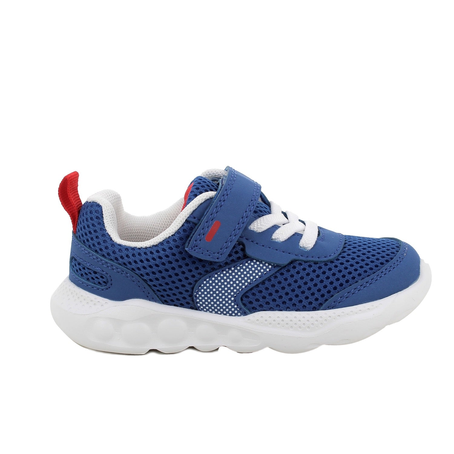 Primigi pantofi baieti sport 20-35 T.Rete/Nappa Pu Blu e Bianco