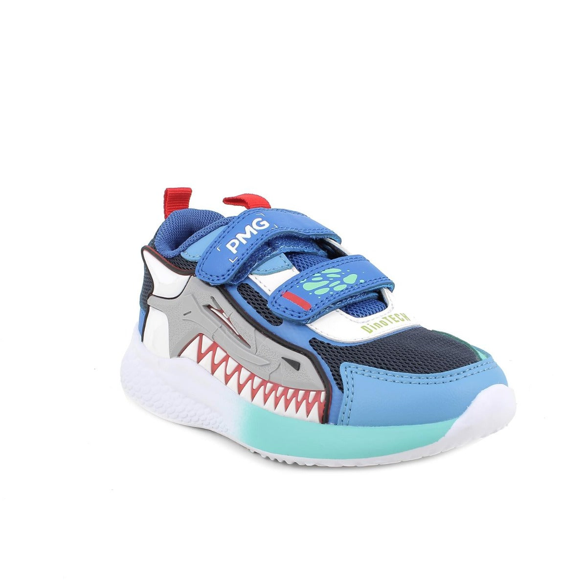 Primigi pantofi baieti sport cu LED 27-32 Navy-Grey-Sky Blue Imagine principală a produsului