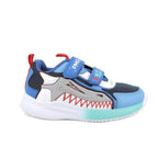 Primigi pantofi baieti sport cu LED 27-32 Navy-Grey-Sky Blue