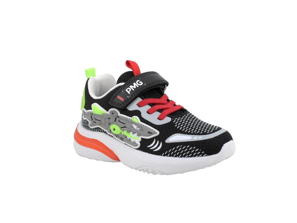 Primigi pantofi baieti sport cu LED 24-33 Bicolore Nero/Bianco
