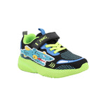 Primigi pantofi baieti sport cu LED 24-33 Bicolore Nero/Celeste